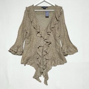 Ralph Lauren cardigan sweater blouse